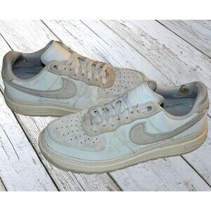 Nike Air Force 1 Low Luxe Summit / Bone White DD9605-100 Men's Size 10.5